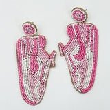 Sneaker Beaded Earrings