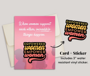 Empowered Women Card