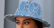 Denim Fedora