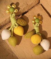 Yarn Garden Earrings