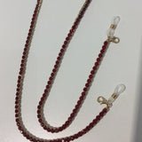 Red Bling Sunglass Chain