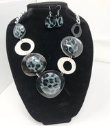 Blue Spotted Necklace