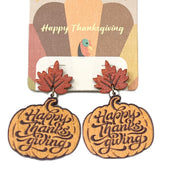 Pumpkin Earrings